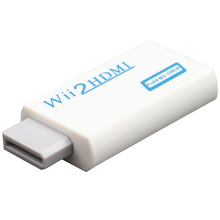 Saída completa branca de hd 480p/720p/1080p upscaling 3.5mm saída de vídeo de áudio para wii ao conversor do adaptador de hdmi wii2hdmi 2024 - compre barato