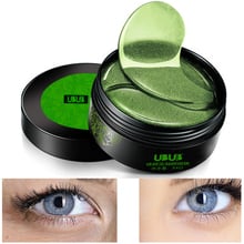 Parches de colágeno alga Crystal, Gel de máscara para los ojos, parches para los ojos, cuidado de los ojos, máscaras para dormir, eliminador de polvo, bolsa antiedad, parche antiarrugas para los ojos, 60 uds. 2024 - compra barato