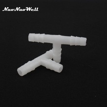 10pcs NuoNuoWell 6mm Water Pipe Hose PE Equal Tee Connector for Aquarium System Air Pump Environmental Hose Fittings 2024 - buy cheap
