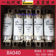 [SA]BUSSMANN fuse BS88.2: 1988 550V 80KA BAO 40 40A 550Vac fuse--5PCS/LOT 2024 - buy cheap