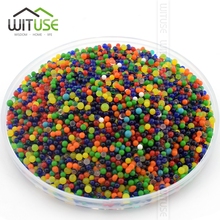 10000 Particles /lot Pearl Shaped Crystal Soil Water Beads Mud Grow Jelly Balls Wedding Home Decor Hydrogel Water Beads 2024 - buy cheap