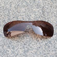Vendas por atacado e.o.s polarizado lentes de substituição aprimoradas para óculos de sol oakley antix-terra marrom polarizado 2024 - compre barato