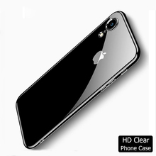 Ультратонкий Прозрачный чехол для Apple iPhone X XS Max XR, прозрачный мягкий чехол из ТПУ для iPhone 5s 6 6 S 7 8 Plus, чехол для телефона, Capa 2024 - купить недорого