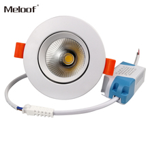new Super Bright Recessed LED Dimmable Downlight COB 7W 9W  LED Spot light LED decoration Ceiling Lamp AC110V 220V 75mm Cut Hole 2024 - buy cheap