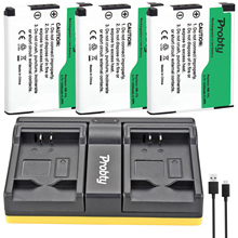 Batería de NB-11L + cargador para CANON PowerShot A2300 A2400 A3400 A4000 A4050 50IS A4050IS A4050 IS ELPH 110 HS 115 HS 130 HS 2024 - compra barato