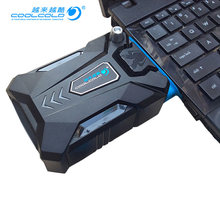 CoolCold Portable Laptop USB Cooling Fan Air Cooler Speed Adjustable Ice Troll 3 High Performance Notebook Fan Cooler Controller 2024 - buy cheap