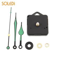 Quality Clock Movement Mechanism Parts DIY Tool Set with Green Hands Silence Clock Parts Repairment Replacement Accessories 2024 - buy cheap