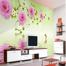 Beibehang-papel tapiz estereoscópico 3d, telón de fondo minimalista moderno para dormitorio, TV, vídeo, papel tapiz de Gran mural fresco 2024 - compra barato