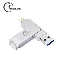 Ingelon usb flash 16gb Cle USB 3.0 Encrypted Drive 3in1 Memory Stick Pendrive 16 gb disk on key U Disk Flash Drive for iphone 2024 - buy cheap