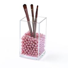 2019 New Acrylic Transparent Pen Holder Storage box Makeup Brush Eyebrow Pencil Nail Polish Display Storage Props HUNYOO 2024 - buy cheap