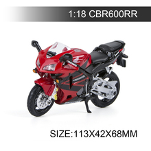 Maisto 1:18 Motorcycle Models CBR600RR Model bike Alloy Motorcycle Model Motor Bike Miniature Race Toy For Gift Collection 2024 - buy cheap