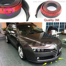 Car Bumper Lip / Deflector Rubber Strip / For Alfa Romeo 33 Stradale / Make car lower Body Kit / Front / Rear Skirt Spoiler 2024 - buy cheap