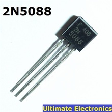 20 шт. 2N5088 TO-92 NPN транзистор общего назначения 2024 - купить недорого