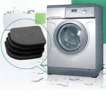 4Pcs/Set Refrigerator Anti-Vibration Pad Mat Multi-function Washer shock reducing noise pad Non-slip mats Bathroom Accessories 2024 - buy cheap