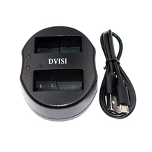 DVISI DMW-BLC12 DMW-BLC12E BLC12 cargador Dual USB para Panasonic Lumix FZ1000 FZ200 FZ300 G5 G6 DMC-GX8 GH2 G7 FX8 FX9 FX10 2024 - compra barato