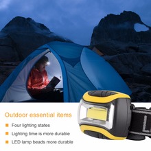 Mini COB LED Headlamp 4 Mode Energy Saving Outdoor Head Light Sports Camping Fishing Head Lamp Headlight 2024 - buy cheap