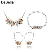 BeBella 9 бусы ожерелье Ювелирные наборы кристалл ожерелье набор для женщин подарок 2024 - купить недорого