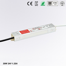 Водонепроницаемый светодиодный драйвер, постоянный ток 24 В, 30 Вт, IP67, для наружного использования, освещение, трансформатор, адаптер питания, бесплатная доставка 2024 - купить недорого