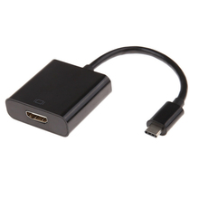 USB C к HDMI адаптер для мужчин и женщин 4K Тип C 3,1 к hdmi-кабель, адаптер конвертер для ПК хромированная книга MacBook 2024 - купить недорого