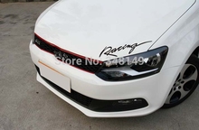 car-styling racing eyebrow sticker and decal for Volkswagen skoda octavia polo golf 4 5 6 7 tiguan passat b5 b6 jetta mk6 2024 - buy cheap