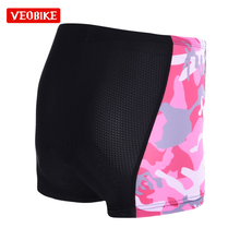 Veobike Women Cycling Shorts 3D Padded Underwear Pro Shockproof Anti-sweat Breathable Road MTB Riding Shorts Quick Dry Pink 2024 - buy cheap