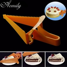 Aomily Triangle DIY Cake Cutter Dessert Birthday Cake Wedding Leveler Pastry Cake Bread Cutter Pizza Dough Kitchen Bakeware Tool 2024 - buy cheap