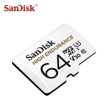 SanDisk-tarjeta de memoria Micro SD de alta resistencia, 32GB, 64GB, SDHC/Class10 SDXC, tarjeta TF para grabadora de conducción y monitoreo de vídeo 2024 - compra barato