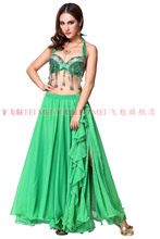 2018 New Womens Belly Dance Skirt Hem Flamenco Skirt Top Grade Belly Dance Big Wing Skirt Vintage Style Proformance Skirt B-2362 2024 - buy cheap