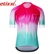 Team fit-Camiseta de Ciclismo de malla para hombre y mujer, Ropa de Ciclismo de alta calidad, con tejido italiano, transpirable y rápido 2024 - compra barato