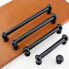 Modern simple kitchen cabinet handles black cupboard pulls 192mm zinc alloy drawer dresser wardrobe furniture handles pulls knob 2024 - buy cheap