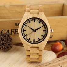 Simple Watches Men Sport Student Japan Quartz Male Clock Wooden Hour Casual Bamboo Man's Wristwatch relogios masculino de luxo 2024 - buy cheap