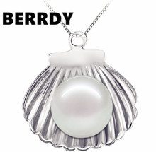 4 color Real Freshwater Pearl Pendant Necklace Nice Quality Hot Unique Necklace for Lady Nice Gift 2024 - buy cheap