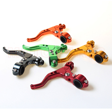 Billet Short MX Stunt Clutch Lever Perch Assembly 2 Fingers For 22mm 7/8" Handlebar Dirt Bike 2024 - buy cheap