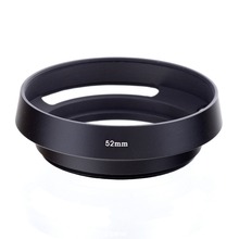 52mm 52 mm Black Metal Vented Camera Lens Hood For Leica M 52mm Thread Lens 2024 - buy cheap