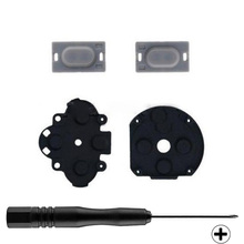 Replacement Conductive Silicon Pad Button Switch 4-piece Set +Cross Screwdriver for Sony PSP 1000 Console 2024 - buy cheap