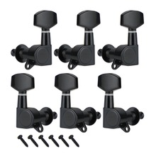 New 3L3R /1L1R/ 3L /3R Black Enclosed Acoustic Guitar Tuning Pegs Keys Machine Head Acoustic Guitar Sealed Gear Tuner Key Parts 2024 - buy cheap