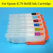 Cartucho de tinta para impressora epson, 6 cores/conjunto 2024 - compre barato