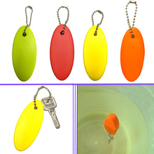 2PC Oval Floating Buoyant Keychain Keyring Key For Water Sports Marine Boat Swimming Kayak Canoe Rafting Surfing 2024 - buy cheap