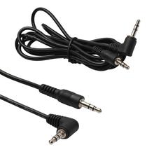 Cable de Audio estéreo macho de ángulo recto de 3,5mm a macho de 3,5mm, Cable de extensión auxiliar para coche 2024 - compra barato