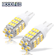 T10 LED 501 194 168 W5W LED Bulb 42 SMD 3020 SMD LED White Car Auto Clearance Light Dome Light License Plate Lights DC 12V Lamp 2024 - buy cheap