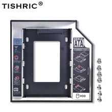 TISHRIC-carcasa Universal de aluminio y plástico para disco duro, carcasa de HDD Caddy de 9,5mm, SATA 3,0, SSD de 2,5 pulgadas 2024 - compra barato