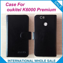 Realmente! Oukitel k6000 capa premium em 6 cores alta qualidade couro exclusivo capa dobrável para oukitel k6000 capa premium rastreamento de telefone 2024 - compre barato