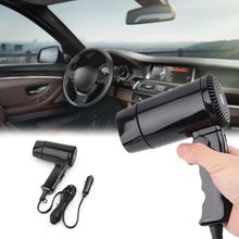 Portable 12V Car-styling Hair Dryer Hot & Cold Folding Blower Window Defroster 2024 - buy cheap