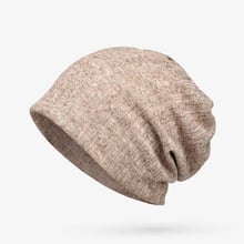 New Arrival Spring Summer Beanie Hats for Women Solid Color Linen Thin Breathable Beanies Skullies Caps Bonnet for Female White 2024 - buy cheap