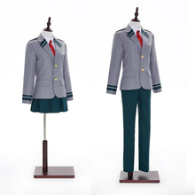 Traje de uniforme escolar de Boku no Hero Academia para hombre y mujer, traje de Anime con corbata, camiseta, falda, pantalones y chaqueta, disfraz de My Hero Academia 2024 - compra barato