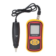 High Pression Ultrasonic Vibrometer Portable Digital LCD Vibration Meter Analyzer Temperature Meter With Max Hold GM63B 2024 - buy cheap