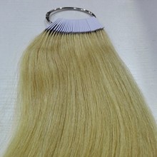 8-дюймовое кольцо для окрашивания человеческих волос для салонов, Таблица цветов волос, естественный светлый цвет, цветной адаптер 2024 - купить недорого