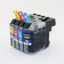 XIMO LC565CMY LC567 BK Ink Cartridge For Brother  MFC-J2510  MFC-J2310 with Preferential price 2024 - buy cheap