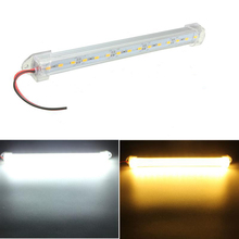 Tira de luces led de 20CM, 25CM, 12V, 24V, 5730, para cocina, tira dura de luces LED con cubierta en U falt, 50 Uds. 2024 - compra barato