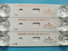 Tiras de retroiluminação de led para skyvale, 50 peças x 50 polegadas para skyvale k50 k50j 50s9 embutido 6-leds 2024 - compre barato